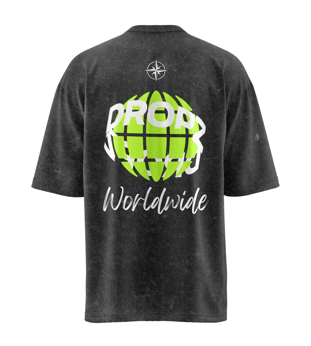 Remera Worldwide Washed