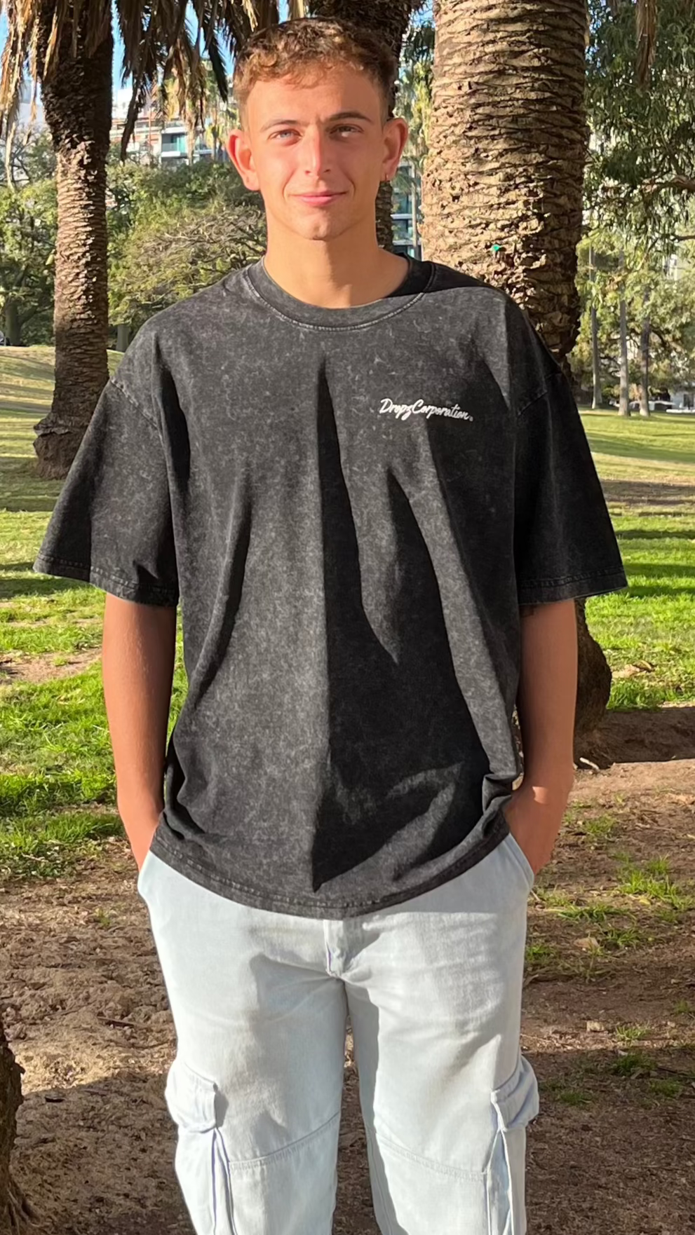 Remera Corp Washed