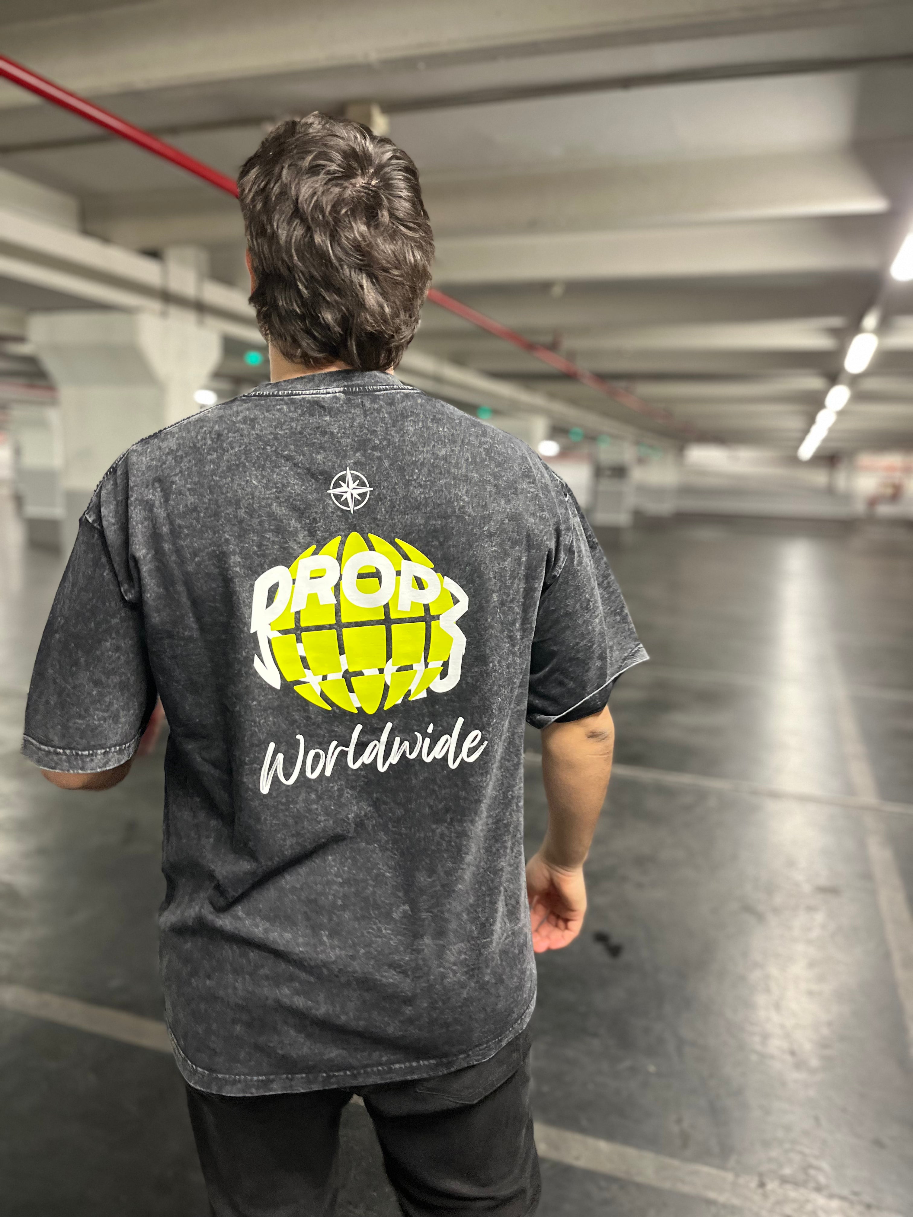 Remera Worldwide Washed